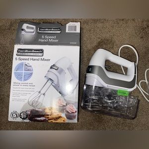 5 Speed Hand Mixer - Hamilton Beach